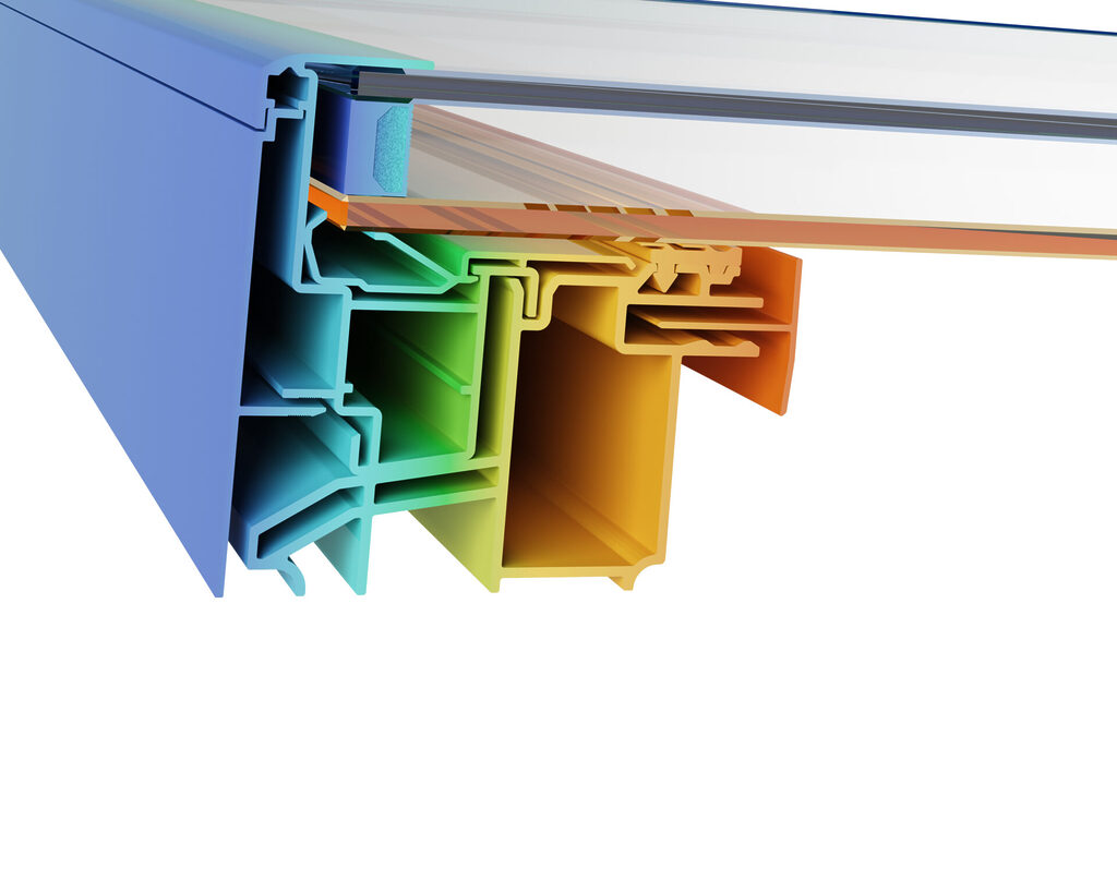 GFD Homes Top Benefits of Skylights : Korniche Flat Glass Roof Light Cross Section in detail