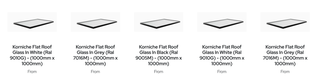 GFD Homes Get an instant online price for Korniche Skylight Window.