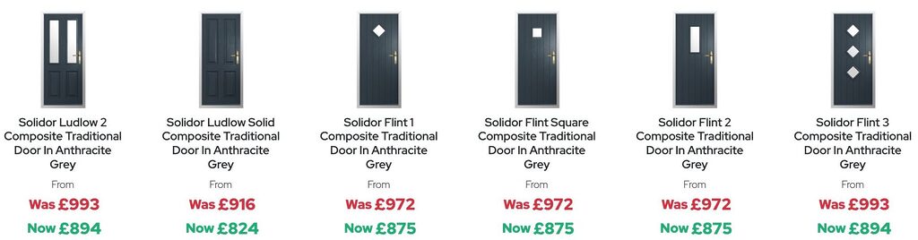 GFD Homes Door lock cylinder: Solidor door options and prices. 