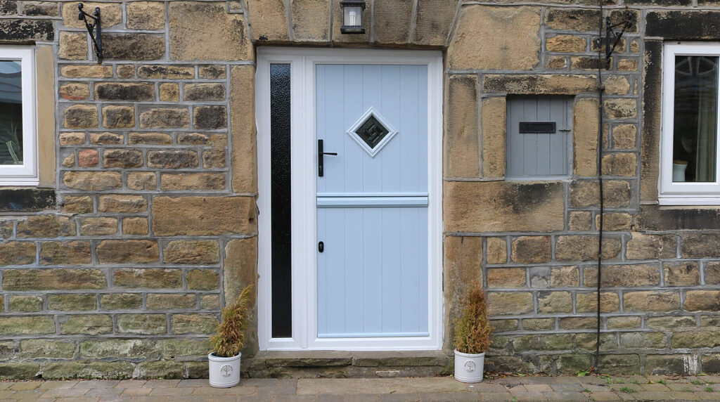 GFD Homes Stable doors: Comp Door stable door installed in cottage style property. 