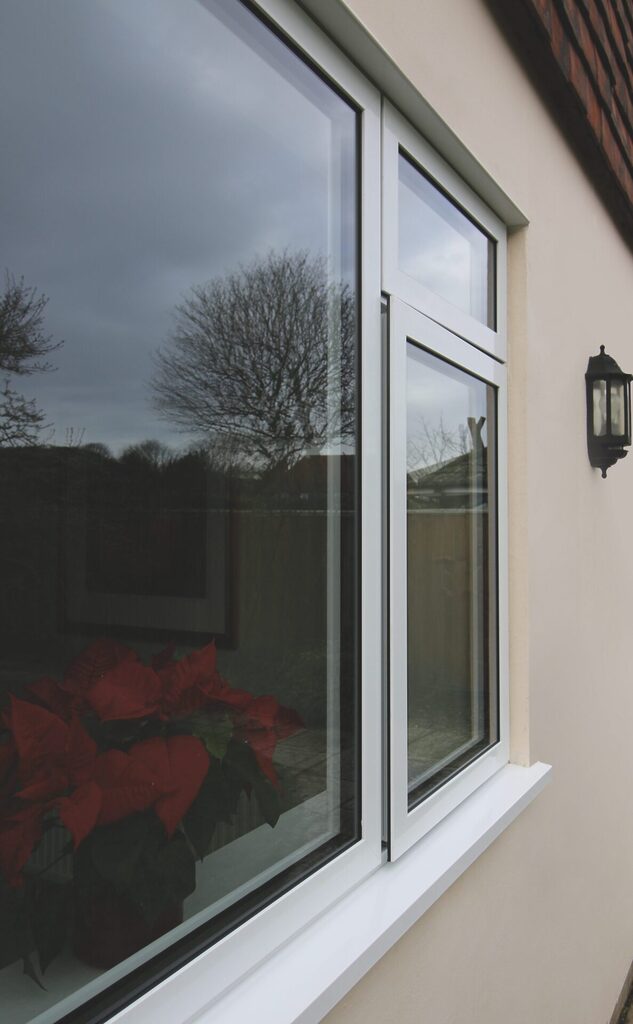 GFD Homes aluminium doors and windows: external shot of an aluminium window 