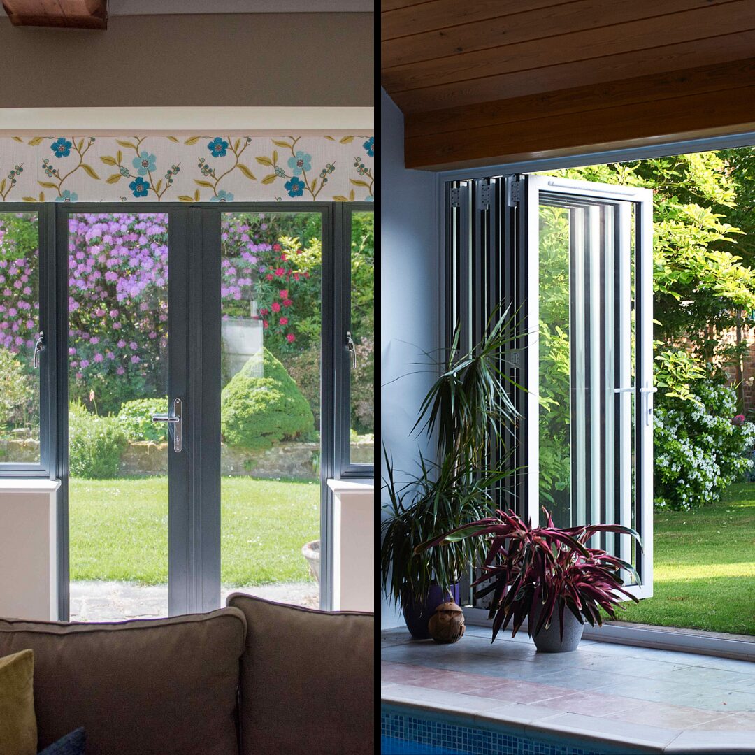 GFD Homes french doors vs bifold doors