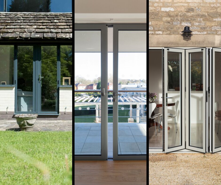 GFD Homes can you replace patio doors with bifold doors : patio doors and bifold doors side by side 