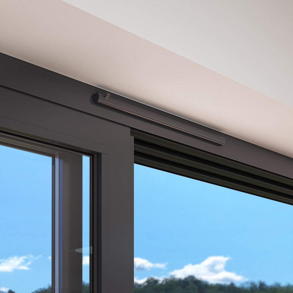 GFD Homes how to fit trickle vents : trickle vent on a sliding door 