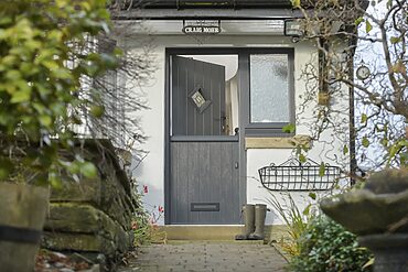 Back Door Designs: Solidor stable door as a back door