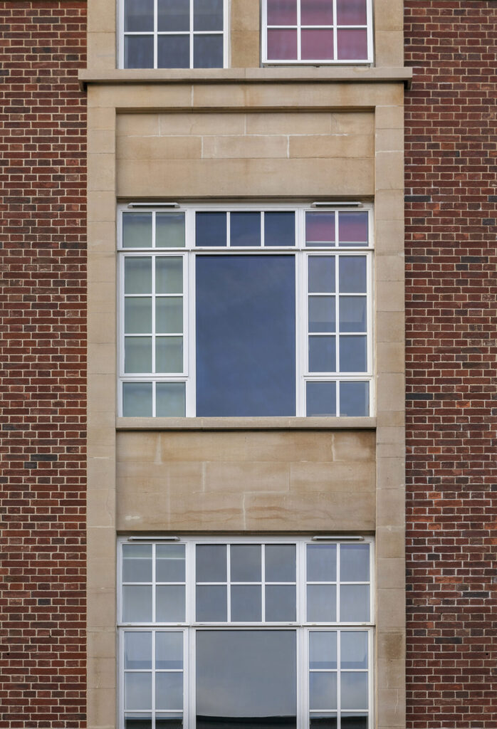 GFD Homes Smart Industrial Style Windows : white smart industrial windows in brickwork 