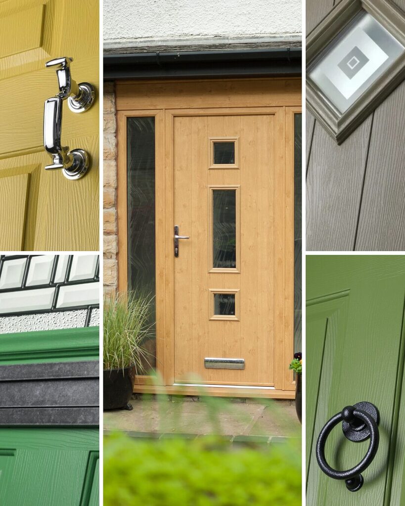 GFD Homes Composite Doors Near Me : selection of the array of colours the GFD Composite doors come in 