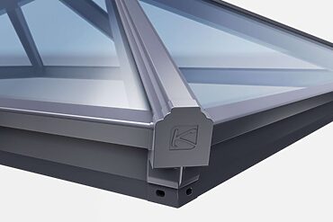 korniche roof lanterns: side view