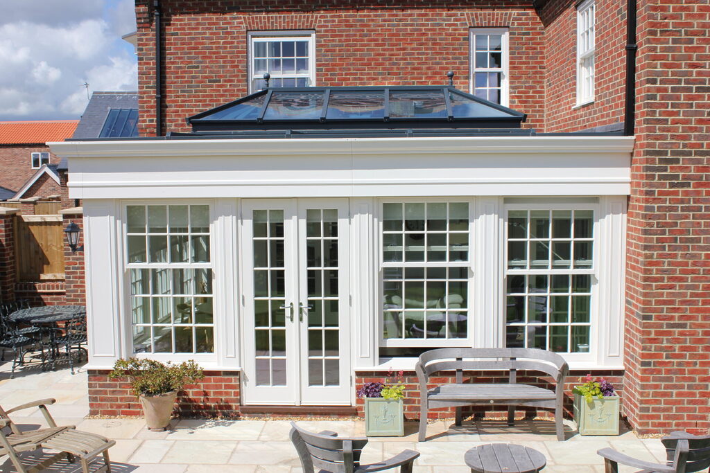 atlas roof lanterns contemporary: roof lantern on top of renovated orangery 