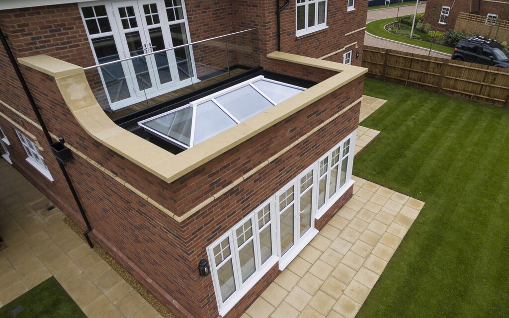 Atlas Roof Lantern Contemporary : atlas contemporay roof lantern on an extension 