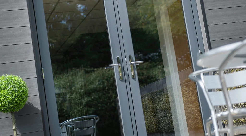 upvc door: upvc french doors in anthracite grey 