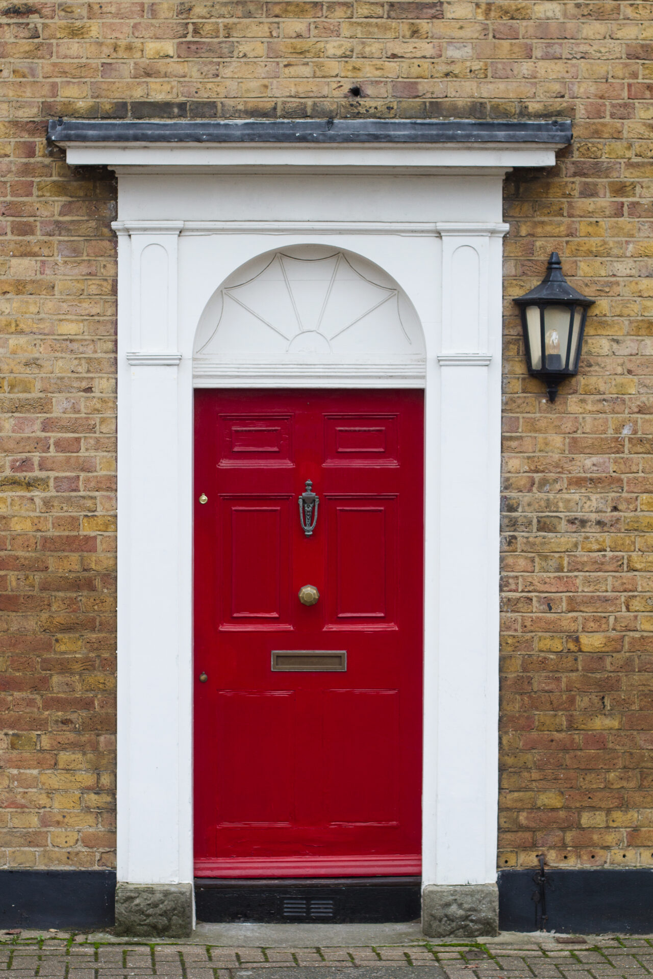 GFD Homes red doors: red front door