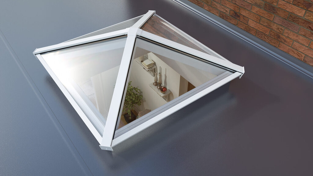 lanterns : atlas square roof lantern looking down into the house 