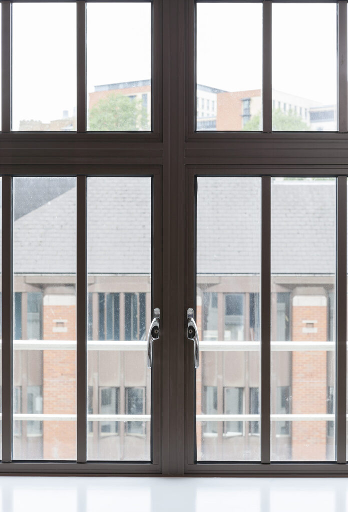 flush casement windows : vintage looking smart aluminium windows 